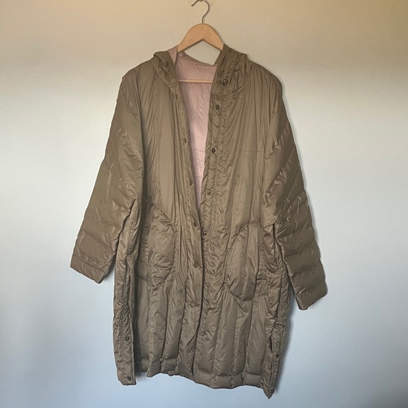 Free People Tahoe Puffa Hooded Puffer Reversible Jacket Coat - Picture 3 of 10